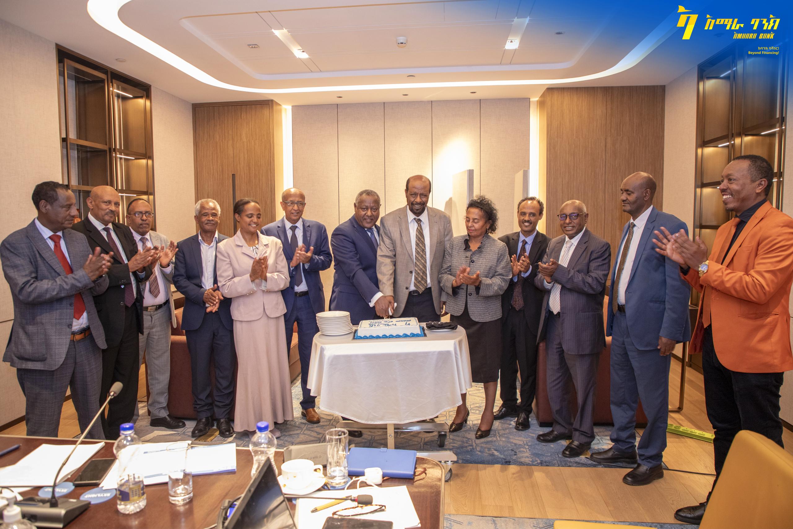 የአማራ ባንክ ዋና ስራ አስፈፃሚ አቶ ይህንዓለም አቅናው አቀባበል ተደረገላቸው፡፡